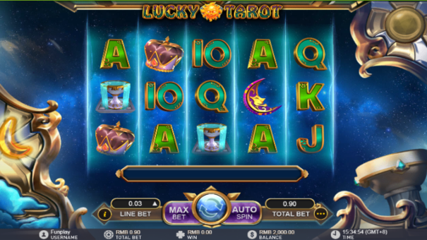 Lucky Tarot hay còn gọi là bói bài may mắn. Đây là trò chơi cung cấp Slot game GPI cung cấp đến cho người chơ. Trò chơi Lucky Tarot là trò chơi thuộc Slot game trực tuyến . Trò chơi này gồm 5 cuộn 3 hàng và 30 dòng trả, khi tham gia người chơi như bươc vào thế giới huyền ảo và đầy bí ẩn. Cách chơi Lucky Tarot tương đối dễ chơi với giao diện đồ họa dễ nhìn và cùng các tính năng đơn giản. Hãy đến PQ88 trò chơi trực tuyến để biết thêm thông tin nhé .