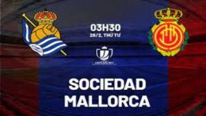 Sociedad vs Mallorca 3h30 ngày 28/2 (Cúp Nhà vua TBN 2023/24) Cả hai đều không có sự chuẩn bị tốt cho trận lượt về bán kết Copa del Rey 2023/24. Trong khi Sociedad thua sấp mặt Villarreal ngay trên sân nhà (1-3) thì Mallorca phải nhờ vào bàn thắng ở phút 88 mới tránh khỏi thất bại trước chủ nhà Alaves. Hãy đến FUN88 thể thao trực tuyến để biết thêm thông tin nhé .