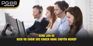 Kênh liên hệ dịch vụ chăm sóc khách hàng chuyên nghiệp